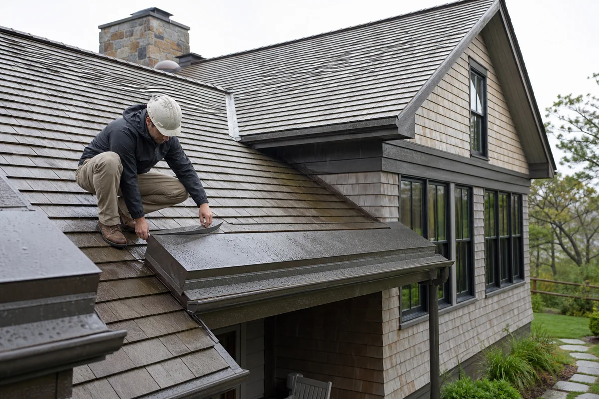 Professional roof inspection in Sagaponack, NY