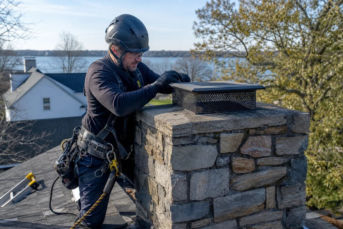 Chimney Installation Roslyn Harbor