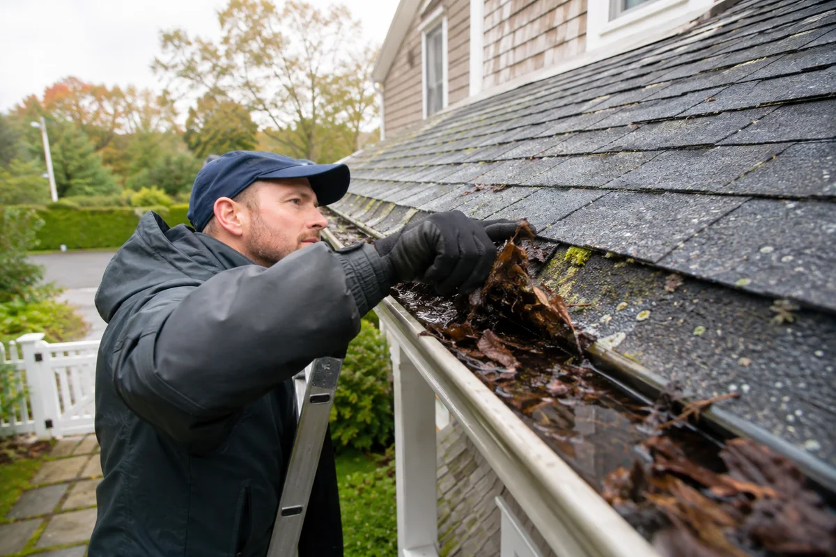Gutter Cleaning Services in Water Mill