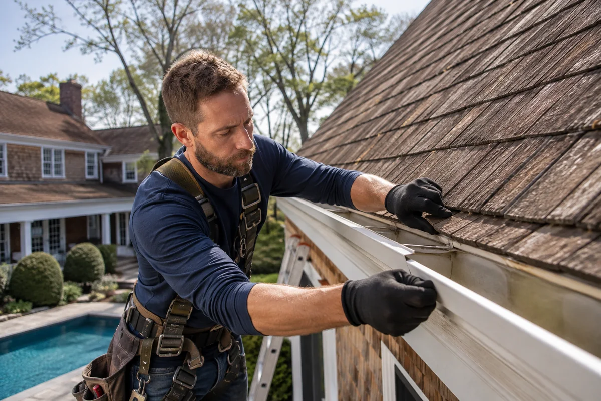 Gutter Repair Contractor in Water Mill